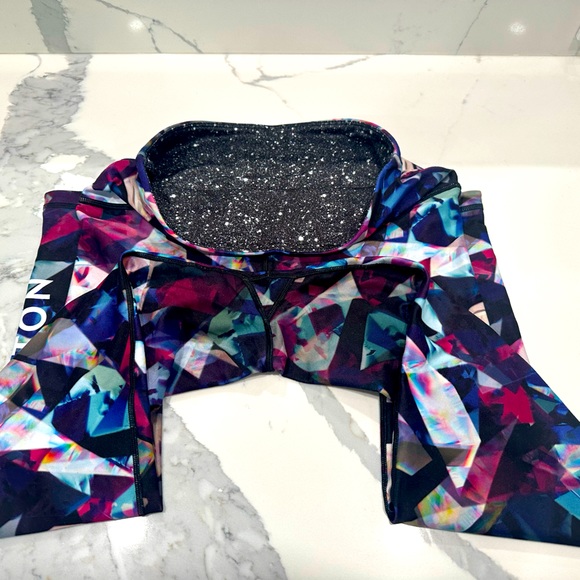 EUC Peloton Jewels in Space High Waisted Reversible Leggings - large - Picture 4 of 14